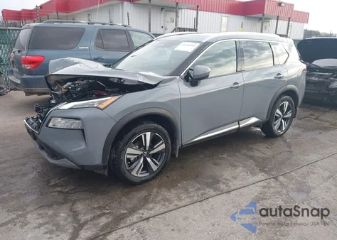 2021 Nissan Rogue Sl Intelligent Awd from USA, damaged, VIN 5N1AT3CB3MC774348